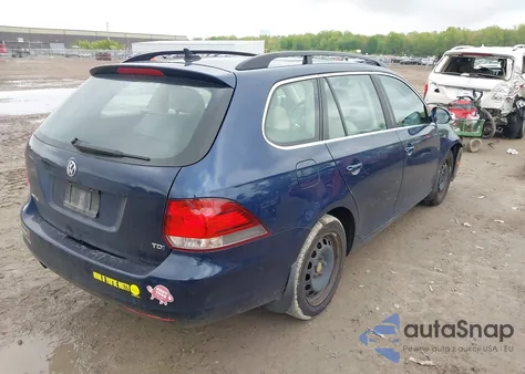 2013 Volkswagen Jetta Sportwagen 2.0L Tdi из США, поврежденный, VIN 3VWPL7AJXDM680737